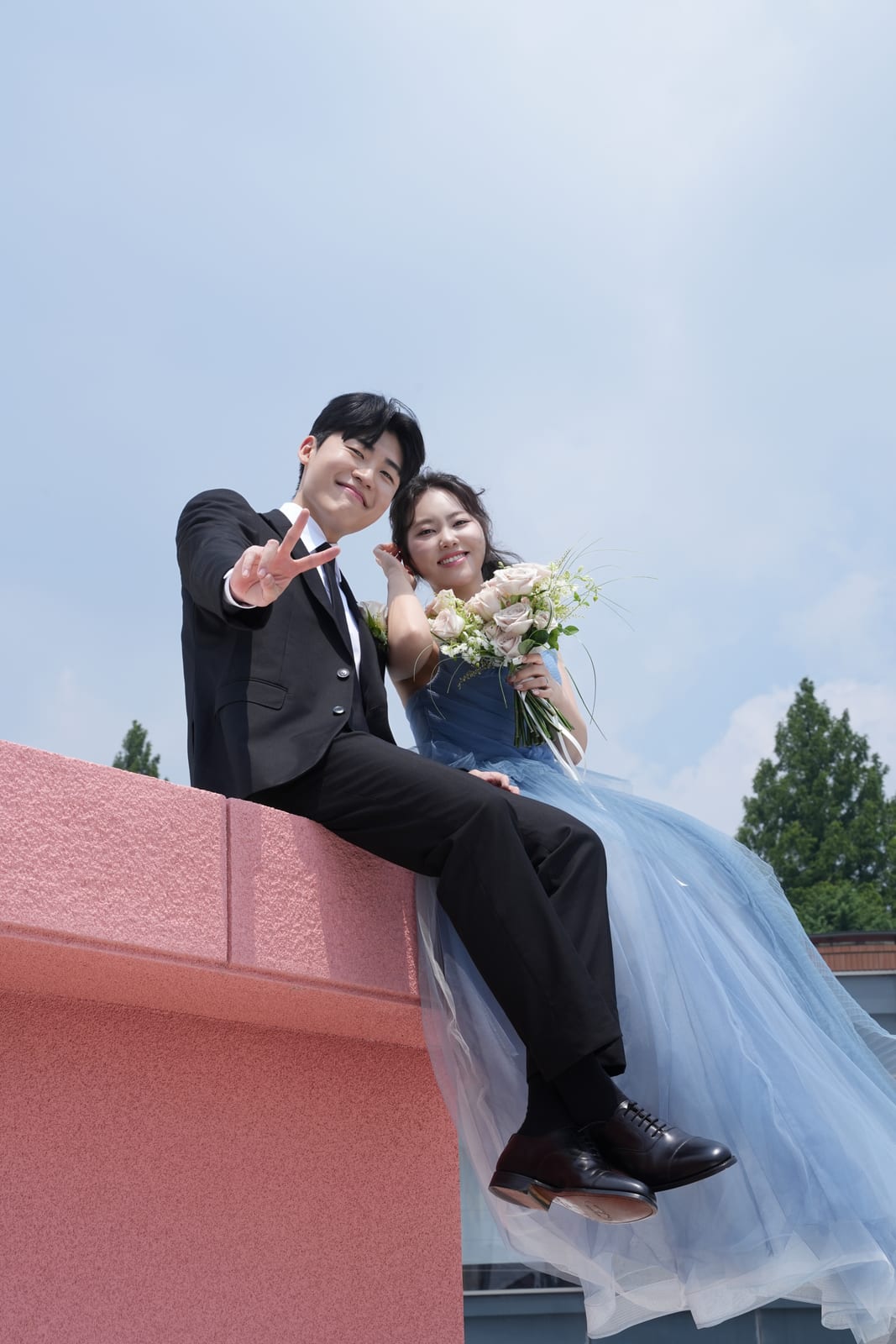 재훈과 지은의 웨딩 사진